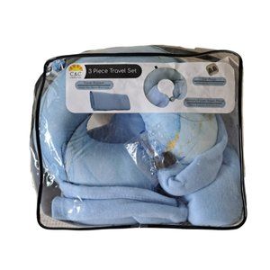 NIB C & " California 3 Piece Travel Set Blue